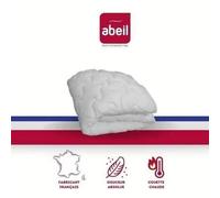Abeil Couette Douceur Absolue Chaude Microfibre Oeko-Tex 400 g/m² 240x260 cm blanc