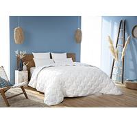 Abeil - Couette Légère Anti-Transpiration - Enveloppe Microfibre Douce, Garnissage 100% Polyester 200g/m² - Lavable en Machine- Certifiée Oeko-Tex - 240 x 260 cm