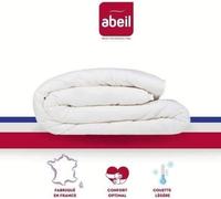 ABEIL Couette légere NUAGE de DOUCEUR 140x200 cm blanc