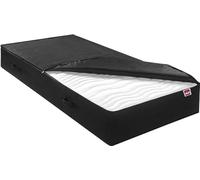 Abeil Housse de Protection Complète de Matelas, Noir, 90 x 200 cm