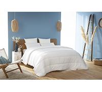 Abeil - Kit Pratique - Couette Tempérée 220 x 240 cm + 2 Oreillers Moelleux - Enveloppe Microfibre Douce - Lavable en Machine - Certifié Oeko-Tex