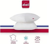 ABEIL Lot de 2 Oreillers Aerelle Cool Night - 60 x 60 cm - Blanc