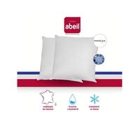 ABEIL Lot de 2 Oreillers moelleux ICEBERG 60x60cm