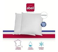 ABEIL Lot de 2 Oreillers moelleux ICEBERG 60x60cm
