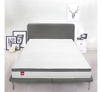 Abeil - Matelas Paradis à Mémoire de Forme - 7 Zones de Confort - Ferme H3 - Épaisseur 21cm - Bandes Respirantes - Housse Amovible & Lavable en Machine - Certifié Oeko-Tex - 160 x 200 cm
