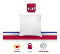 ABEIL Oreiller a memoire de forme matelasse 60x60 cm blanc blanc G