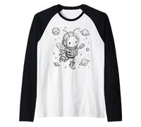 Abeille Astronaute Explorateur Spatial Aventure Cosmique Manche Raglan