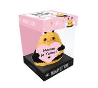 Abeille crochet Maman je t'aime Avec 1 mini-abeille en crochet - Collectif - Larousse - Boîte ou accessoire - Jeux livres objets