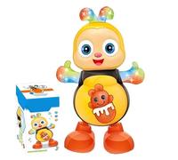 Abeille dansante pour enfants - Jouet électrique - Jouet musical - Jouet éducatif électronique pour enfants d'âge préscolaire - Jouet éducatif interactif avec lumières