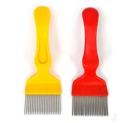 Abeille Fourche à Désoperculer, Fourche à Désoperculer Grattoir à Miel, Racloir à Miel, Accessoires D'apiculture, Ne Se Fatigue Pas Pendant Une Longue Période D'utilisation, 2 Pièces