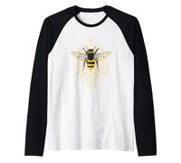 Abeille Géométrie Sacrée Fleur De Vie Nature Spirituelle Manche Raglan