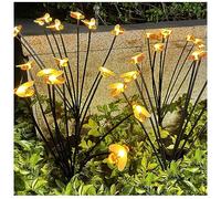 Abeille Luciole Solaire Exterieur Jardin, 4 Packs De 10 Led Luminaire Exterieur Solaire, Etanche Ip65 Lampe Solaire, Pour Les AlléEs De Jardin