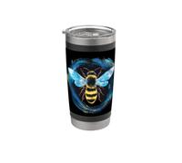 Abeille mignonne magique Gobelet isotherme en acier inoxydable double paroi