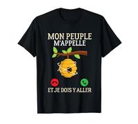 Abeille Mon Peuple M'appelle Et Je Dois Y Aller Apiculteur T-Shirt