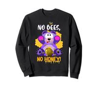 Abeille : pas d'abeilles, pas de miel, un joli motif avec un ours ! Sweatshirt
