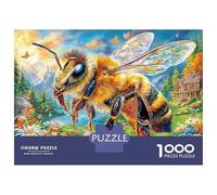 Abeille Puzzle 1000 Pièces pour Adults Et EnfFourmis, Jeu De Défi Intellectuel Puzzles52x38cm/1000pcs