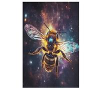 Abeille Puzzle Adulte 1000 Pièces Artisanat Cadeau Famille Puzzles Jouet en Bois Cadeau Unique Décoration Intérieure 78×53cm