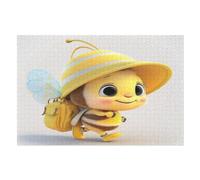 Abeille Puzzles en Bois Adultes Et Adolescents 1000 Pieces EnfFourmis Puzzle Décoration Mur Moderne Art Jouets Cadeau IntéressFourmis （75×50cm）