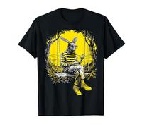 Abeille tenant des fruits, œuvre d'art humaine, nature, animal graphique, abeille T-Shirt