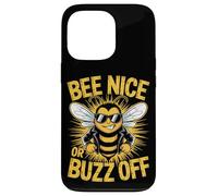 Abeilles Apiculteur Bee Nice Or Buzz Off Apiculteur Miel Coque pour iPhone 13 Pro