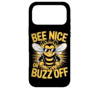 Abeilles Apiculteur Bee Nice Or Buzz Off Apiculteur Miel Coque pour iPhone 17 Pro Max