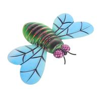 Abeilles Simulées en Fer, Pendentif Décoratif Bleu, 1 Pièce | Ornement Mural, Style Délicat et Créatif, pour Bureau et Cuisines, Installation Simple
