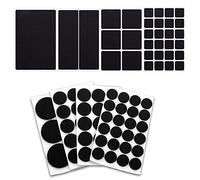 Abeillo 93 Pièces Patin Antiderapant, 5 mm d'épaisseur Patins Antidérapants, Protecteurs de Meubles en Caoutchouc Antidérapants pour Sols en Bois, Pieds de Table, Chaises