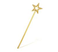 Abeillo Baguette magique pour enfants - Baguette de fée avec étoile et paillettes pour fille - Baguette de princesse dorée Angel Fairy Fée pour Noël, carnaval, fête à thème, cosplay