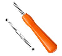 Abeillo Jeu de tournevis Gamebit de sécurité à double extrémité 3,8 mm 4,5 mm compatible avec NES,SNES,N64,Gameboy, cartouches de jeu Orange
