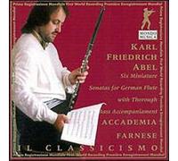Abel - 6 Miniature Sonatas for German Flute