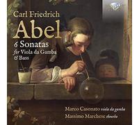 Abel – Six Sonates pour viole de gambe et basse continue – CD – Edel