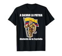 Abelardo de la Espriella Presidente Drapeau colombien Tigre T-Shirt