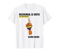 Abelardo El Tigre Presidente 2026 Colombie Firme Patria T-Shirt