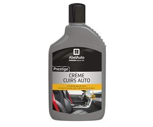 ABELAUTO Crème Cuirs Auto Prestige - Nettoie, Nourrit et Protège le Cuir - Entretien Sièges et Intérieurs Voiture - 500 ml