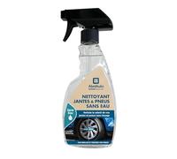 ABELAUTO Nettoyant Jantes et Pneus Sans Eau - Nettoyage Rapide Sans Rinçage, Dégraisse et Ravive l’Éclat - Entretien Roues Auto