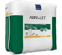 Abena Abri-let Pack de 28 Mini Couche DTE Traversable 500 ml 39 x 14 cm