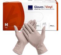 Abena Gants Vinyle Non Poudrés Taille M 100 unités