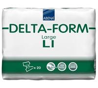 Abena - Couche adulte Delta-Form Niveau 1 - Large - Sachet de 20 pièces