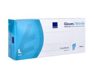 Abena Excellent Gants Nitrile Bleu Taille L 100 Pièces