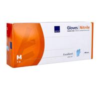 Abena Excellent Gants Nitrile Bleu Taille M 100 Pièces