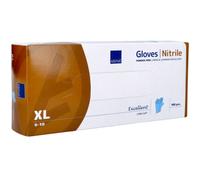 Abena Excellent Gants Nitrile Bleu Taille XL 100 Pièces