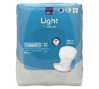Abena Serviettes d'incontinence légères, respectueuses de l'environnement, respirantes et confortables avec absorption et protection rapides, pour femme - Light Maxi 4, 1000 ml, 30 pièces