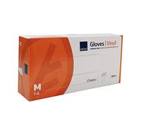 ABENA GANTS VINYL NON POUDRE TAILLE M -BOITE DE 100 FRANTEX