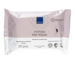 Abena lingettes intimes imprégnées - 20 pièces