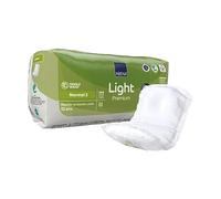 ABENA Lot de 12 serviettes d'incontinence légères respectueuses de l'environnement pour femmes adultes, respirantes et confortables avec absorption et protection rapides, serviettes d'incontinence