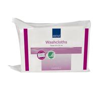 ABENA Lot de 125 serviettes jetables en cellulose 6 couches - Serviette douce pour le nettoyage du corps, 25 x 19 cm, pour le visage et le reste du corps, pour tous les âges et peaux sensibles