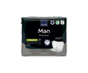 ABENA Man Premium Formula 1 - 12 paquets de 15 protections
