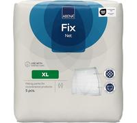 ABENA Net XL Lot de 5 culottes jetables pour la fixation de produits d'incontinence et de protection contre l'incontinence, peuvent être utilisées comme sous-vêtements post-partum pour fixer les