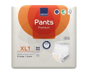 Abena Pants Premium - Couche-culotte unisexe - Taille XL1 - 16 pièces
