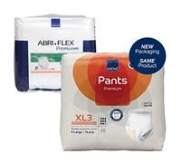 ABENA Pants XL3 Premium Lot de 6 paquets de 16 culottes d'incontinence jetables pour adulte Unisexe 2600 ml Blanc Taille XL